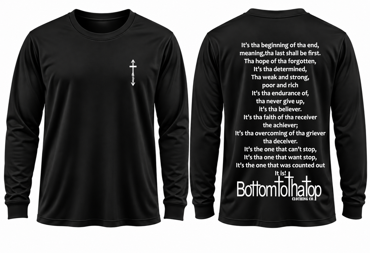 BOTTOMTOTHATOP CREED Long Sleeve Shirt