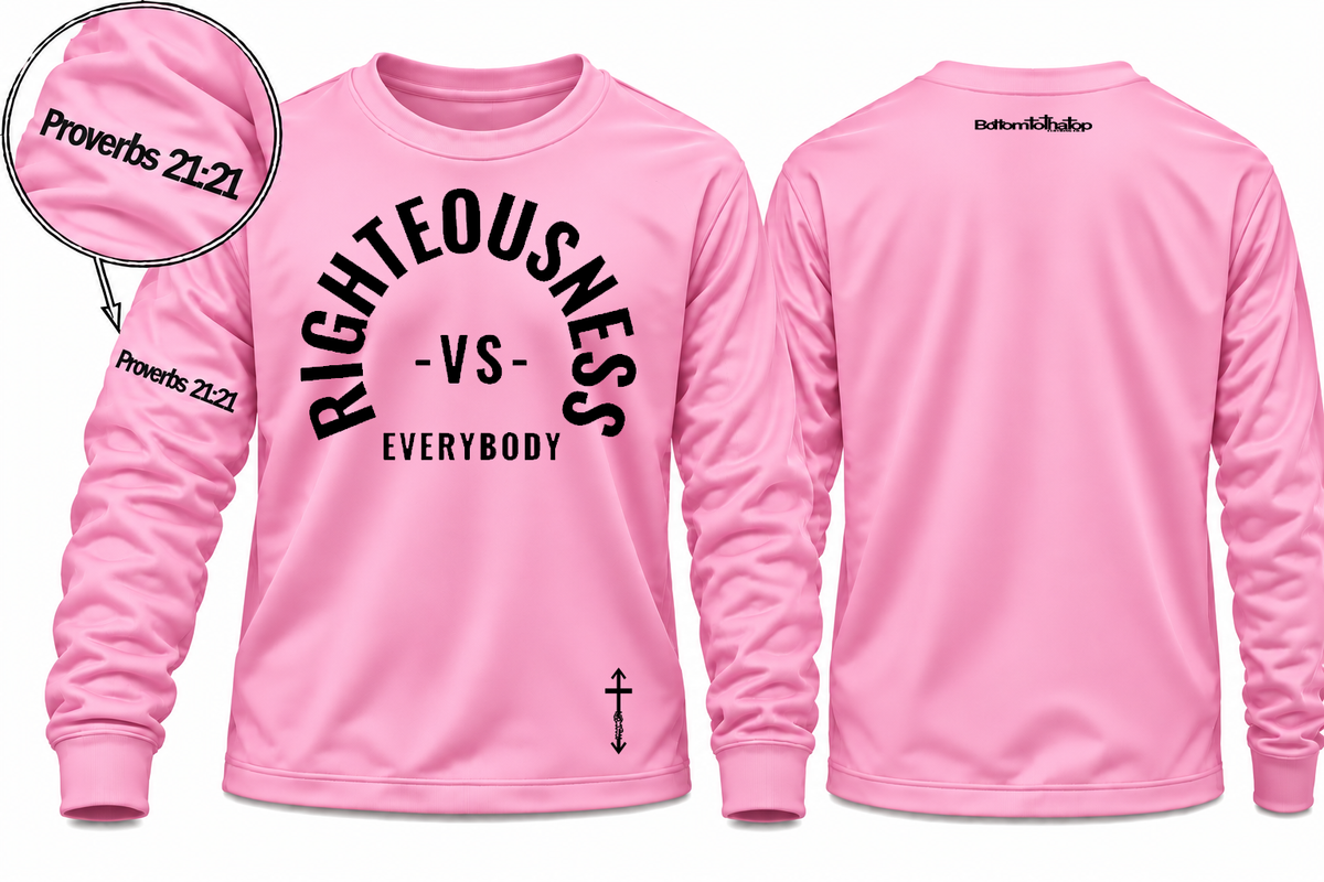 FRONT RIGHTEOUSNESS vs. EVERYBODY LONG SLEEVE SHIRTs