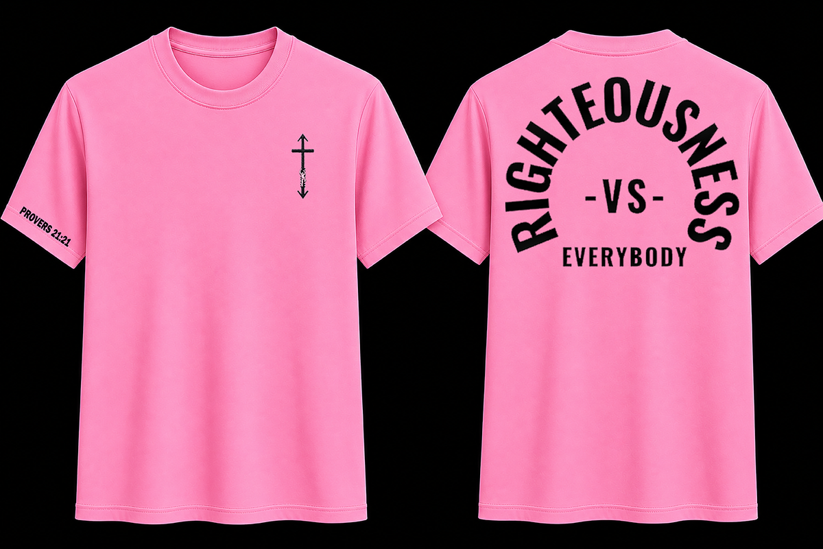Righteousness vs. Everybody (Back Print)
