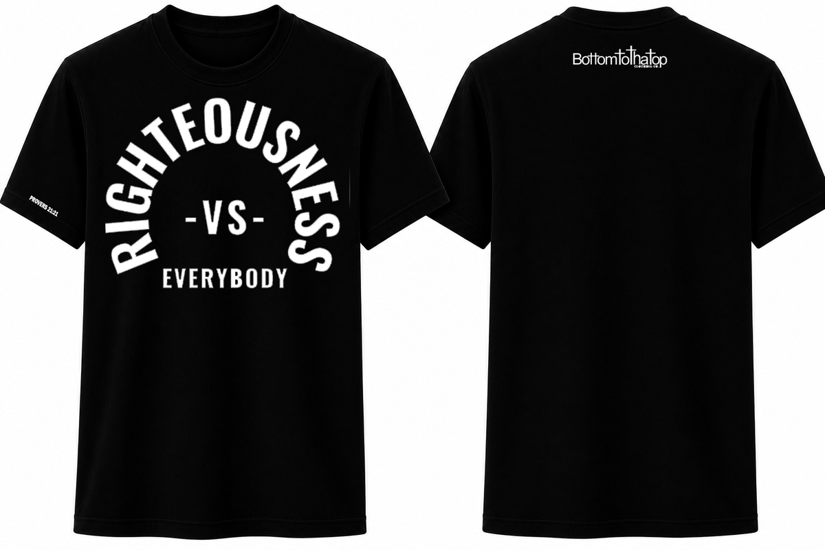 Righteousness vs. Everybody (Front Print)