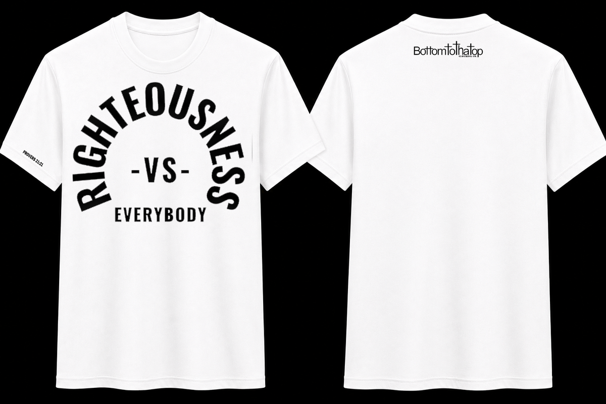 Righteousness vs. Everybody (Front Print)