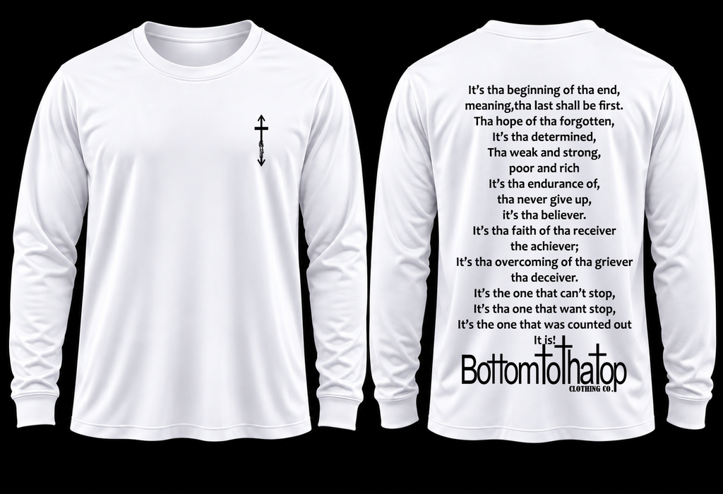 BOTTOMTOTHATOP CREED Long Sleeve Shirt