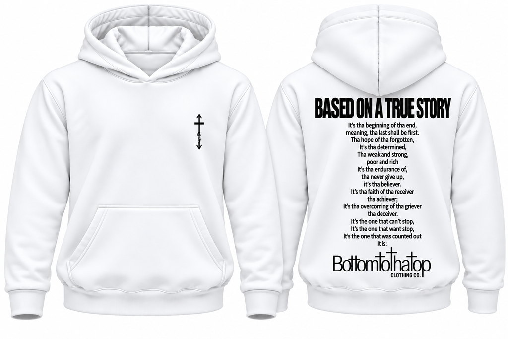 BASED ON A TRUE STORY CREED Long Sleeves HOODIES Shirts