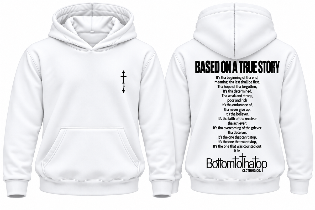 BASED ON A TRUE STORY CREED Long Sleeves HOODIES Shirts